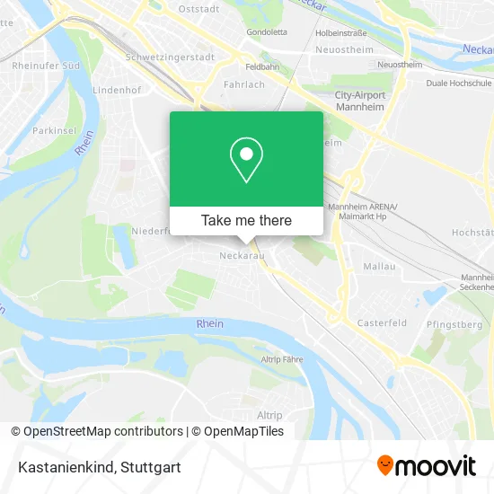 Карта Kastanienkind