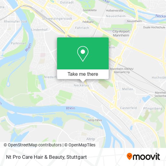 Карта Nt Pro Care Hair & Beauty