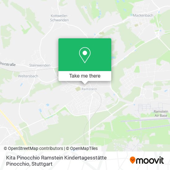 Карта Kita Pinocchio Ramstein Kindertagesstätte Pinocchio