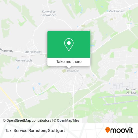 Taxi Service Ramstein map