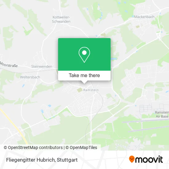 Карта Fliegengitter Hubrich