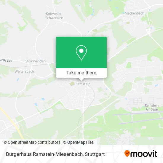 Карта Bürgerhaus Ramstein-Miesenbach
