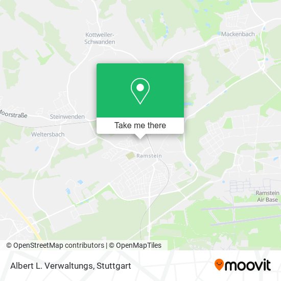 Albert L. Verwaltungs map