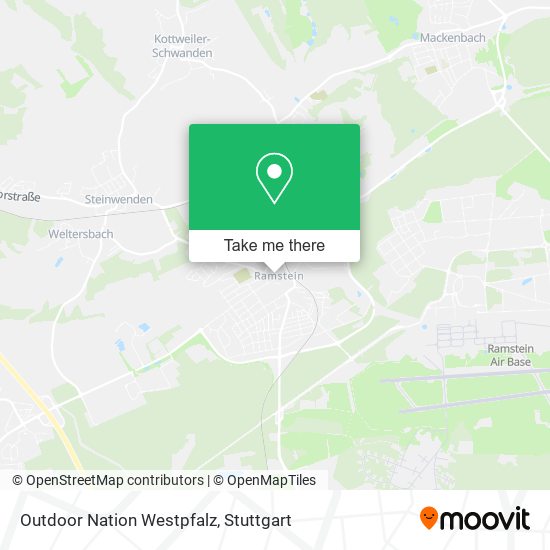 Outdoor Nation Westpfalz map