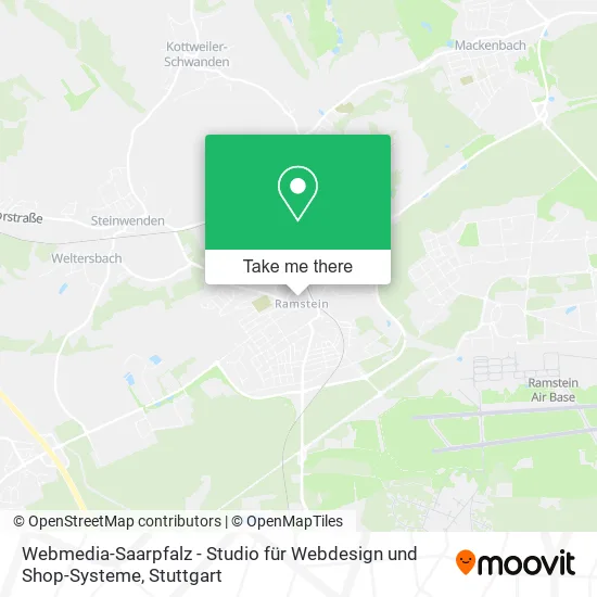 Webmedia-Saarpfalz - Studio für Webdesign und Shop-Systeme map