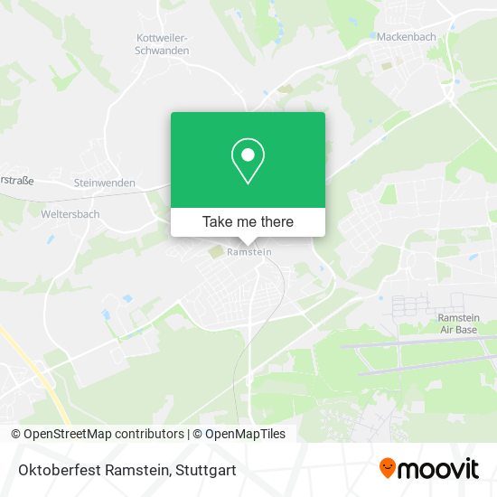 Oktoberfest Ramstein map