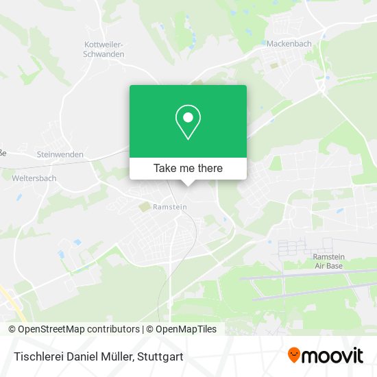 Tischlerei Daniel Müller map