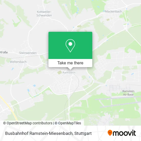 Карта Busbahnhof Ramstein-Miesenbach