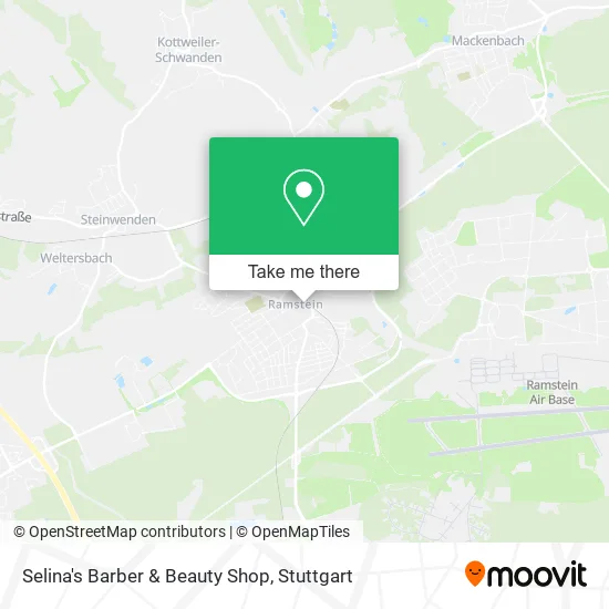 Карта Selina's Barber & Beauty Shop