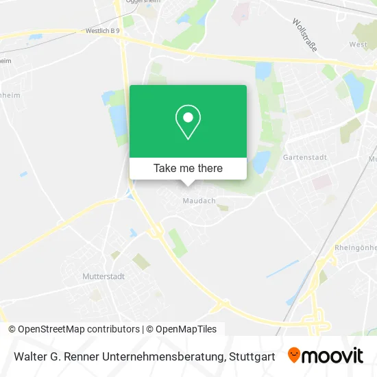 Карта Walter G. Renner Unternehmensberatung