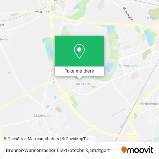 Карта Brunner-Wannemacher Elektrotechnik