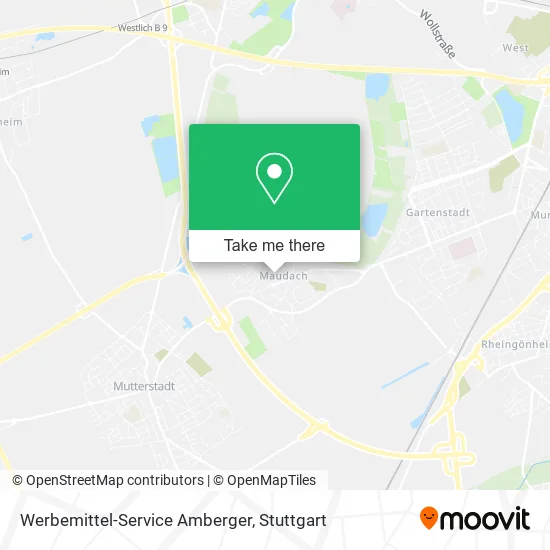 Карта Werbemittel-Service Amberger