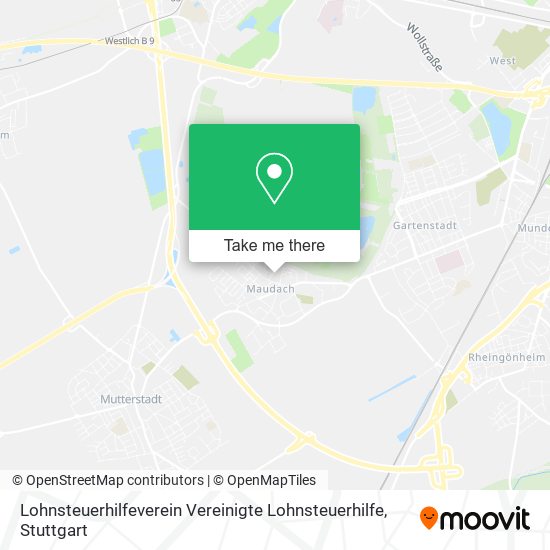 Lohnsteuerhilfeverein Vereinigte Lohnsteuerhilfe map