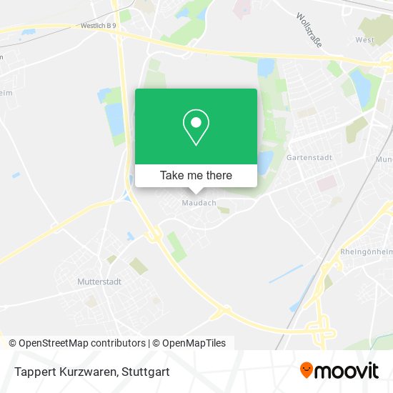 Карта Tappert Kurzwaren