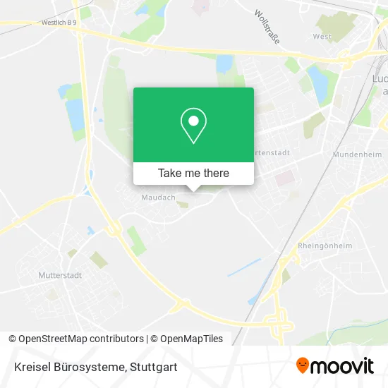 Карта Kreisel Bürosysteme