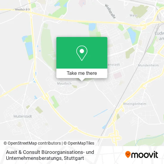 Auxit & Consult Büroorganisations- und Unternehmensberatungs map