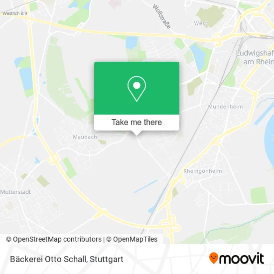 Карта Bäckerei Otto Schall