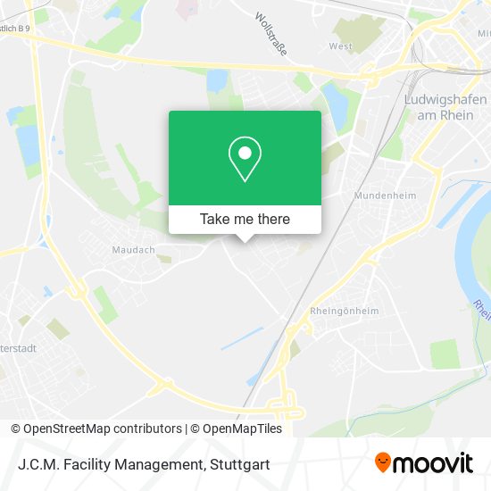 J.C.M. Facility Management map