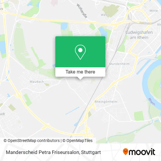 Карта Manderscheid Petra Friseursalon