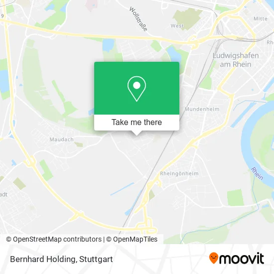 Карта Bernhard Holding