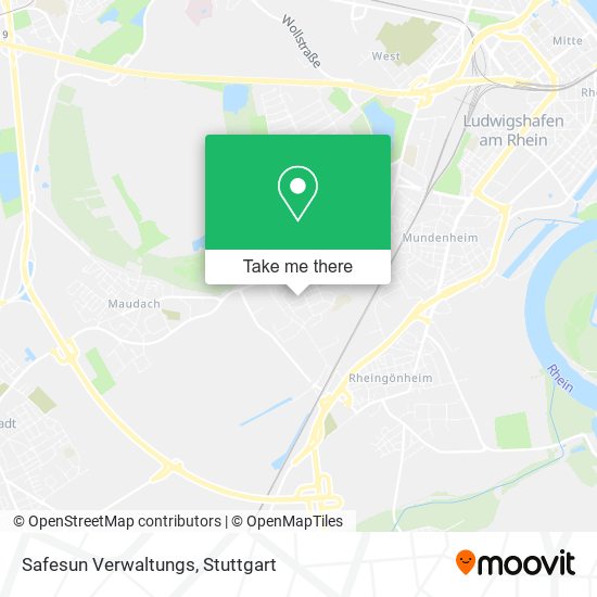 Safesun Verwaltungs map