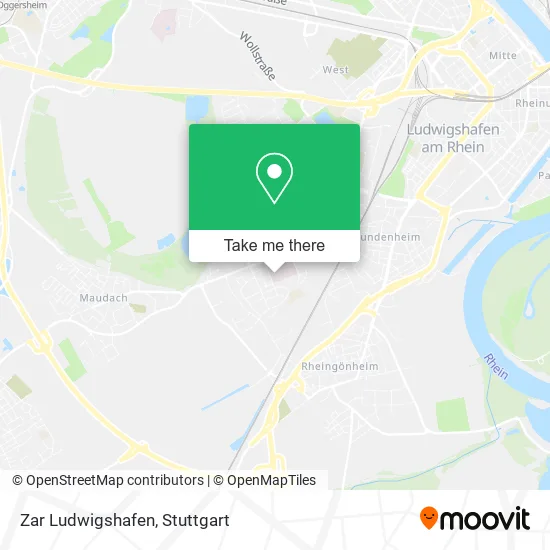 Карта Zar Ludwigshafen