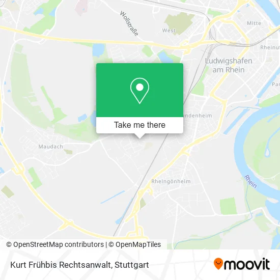 Карта Kurt Frühbis Rechtsanwalt