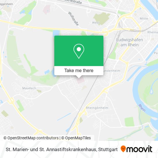 St. Marien- und St. Annastiftskrankenhaus map