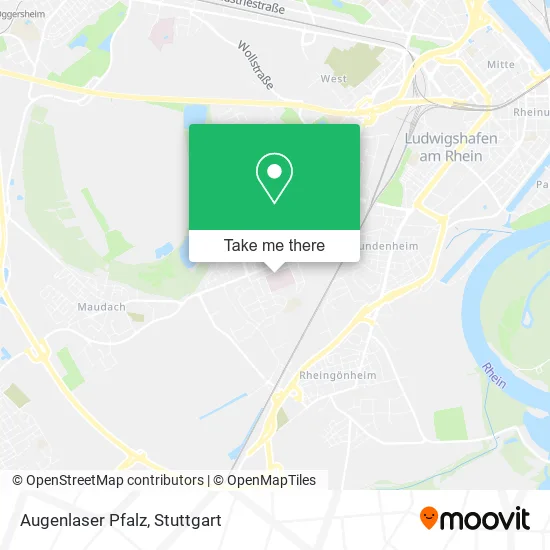 Карта Augenlaser Pfalz