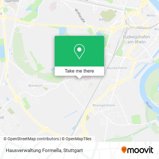 Карта Hausverwaltung Formella