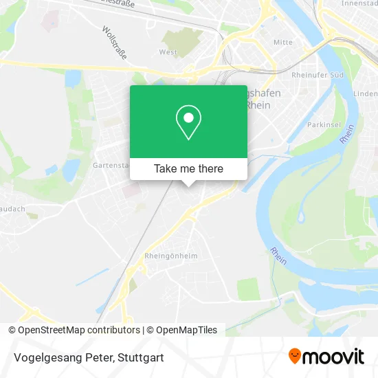 Карта Vogelgesang Peter