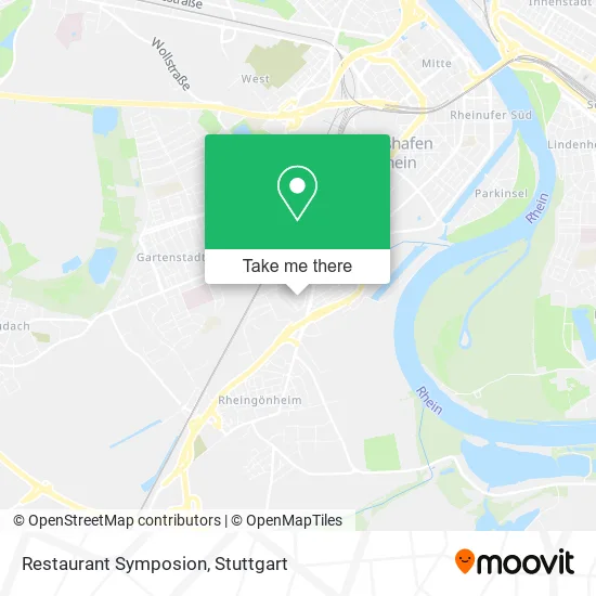 Карта Restaurant Symposion