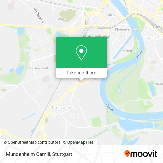 Карта Mundenheim Camiii
