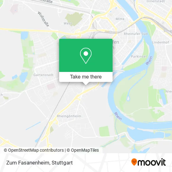 Карта Zum Fasanenheim