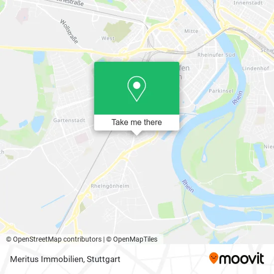 Карта Meritus Immobilien