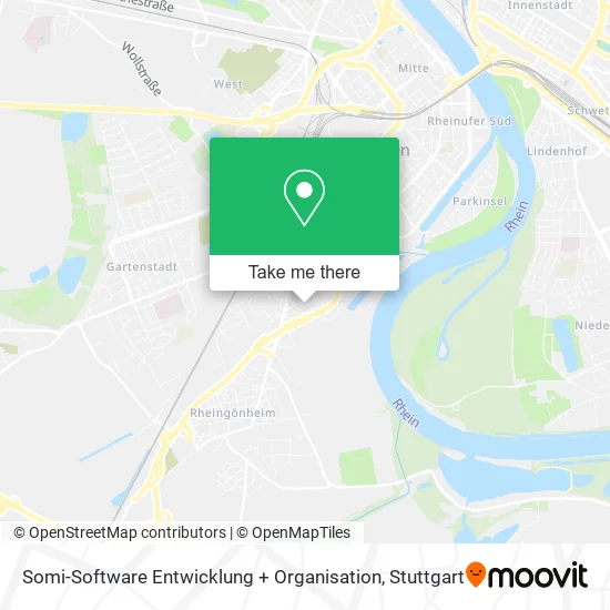 Карта Somi-Software Entwicklung + Organisation