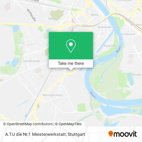 Карта A.T.U die Nr.1 Meisterwerkstatt