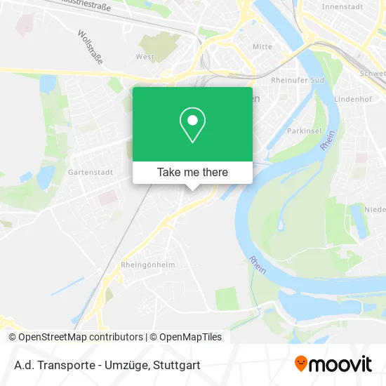 Карта A.d. Transporte - Umzüge
