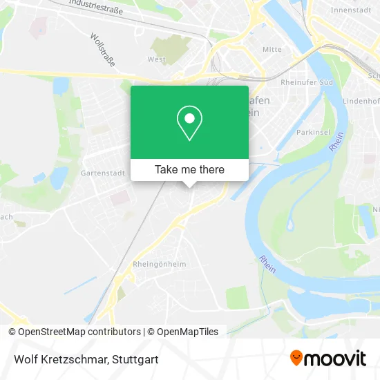 Карта Wolf Kretzschmar