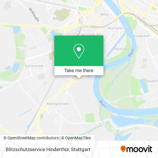 Карта Blitzschutzservice Hinderthür
