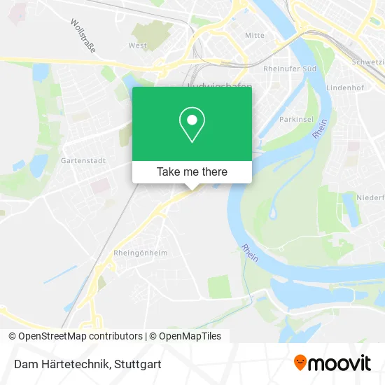 Карта Dam Härtetechnik