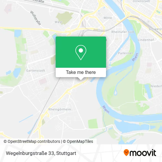 Карта Wegelnburgstraße 33