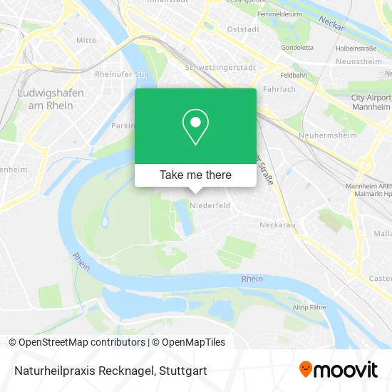 Карта Naturheilpraxis Recknagel