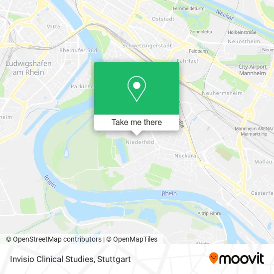 Карта Invisio Clinical Studies