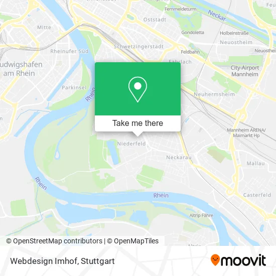 Карта Webdesign Imhof