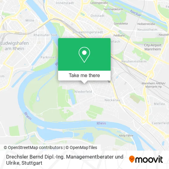 Карта Drechsler Bernd Dipl.-Ing. Managementberater und Ulrike