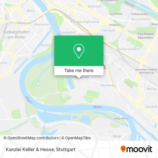 Карта Kanzlei Keller & Hesse