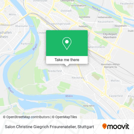 Salon Christine Giegrich Frisurenatelier map
