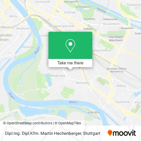 Карта Dipl.Ing. Dipl.Kfm. Martin Hechenberger