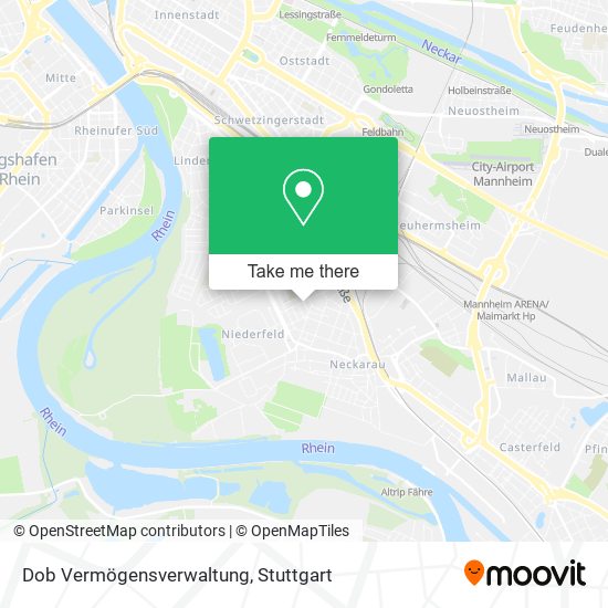 Dob Vermögensverwaltung map